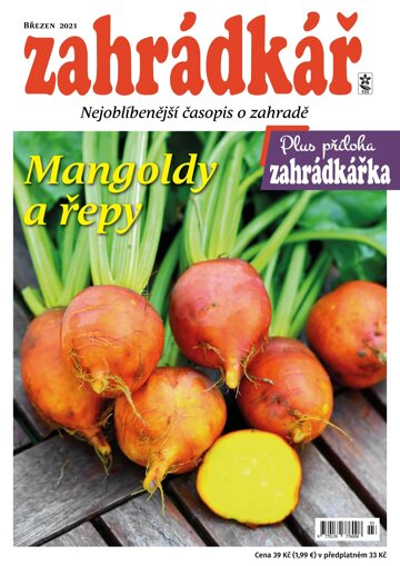 Obálka e-magazínu Zahrádkář 3/2021