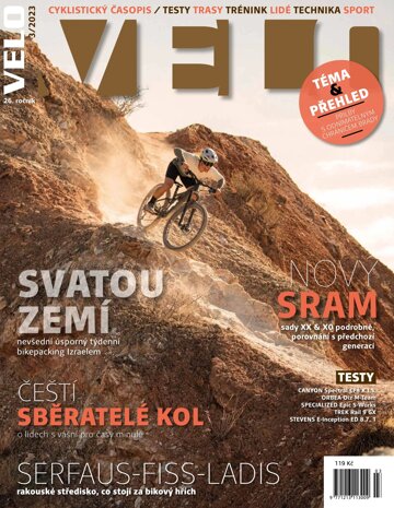 Obálka e-magazínu Velo 3/2023