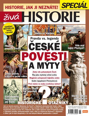 Obálka e-magazínu Živá historie SPECIÁL reedice 2023