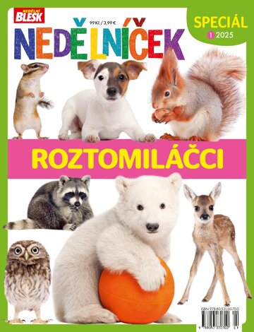 Obálka e-magazínu Roztomiláčci 1/2025