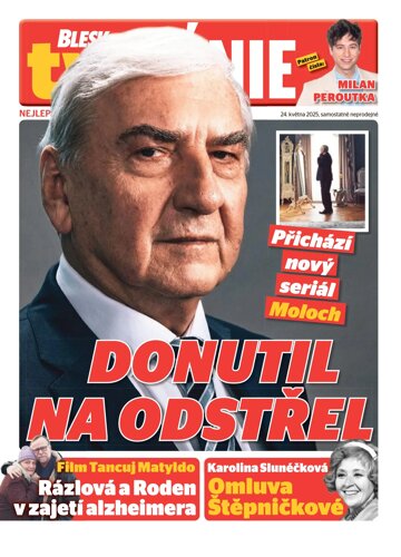 Obálka e-magazínu Blesk Tv manie 24.5.2025