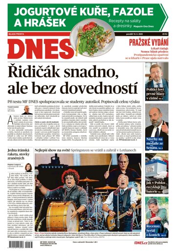 Obálka e-magazínu MF Dnes 16.6.2025