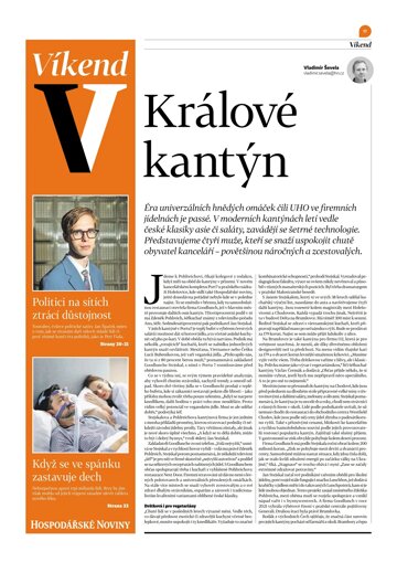 Obálka e-magazínu Hospodářské noviny - příloha Víkend 118 - 20.6.2025 Víkend