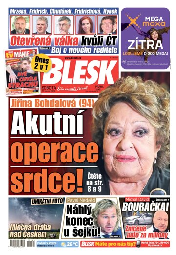 Obálka e-magazínu Blesk 21.6.2025