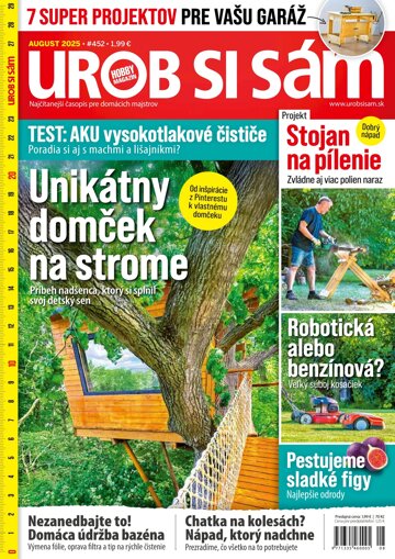 Obálka e-magazínu Urob si sám 8/2025