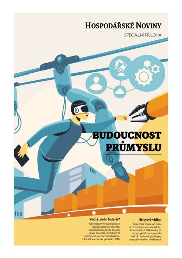 Obálka e-magazínu Hospodářské noviny - příloha 145 - 29.7.2025 Budoucnost průmyslu