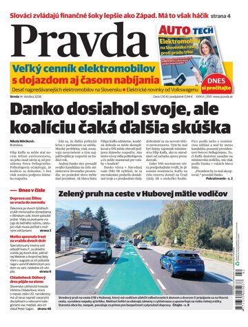 Obálka e-magazínu Magazín Pravdy 14. 10. 2026