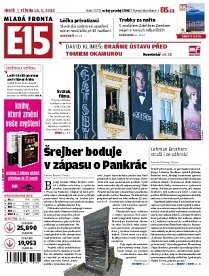 Obálka e-magazínu E15 15.5.2013