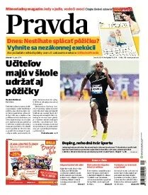 Obálka e-magazínu Pravda 16.7.2013