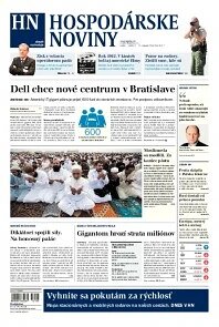 Obálka e-magazínu Hospodárske noviny 09.08.2013