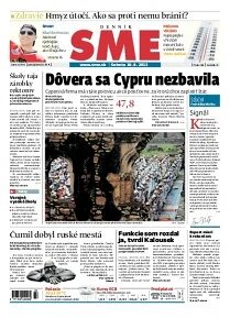 Obálka e-magazínu SME 10.8.2013