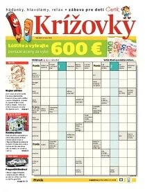 Obálka e-magazínu Krížovky 8. 3. 2014