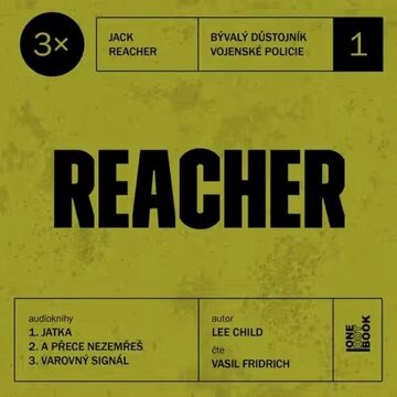 Obálka audioknihy 3x Reacher #1