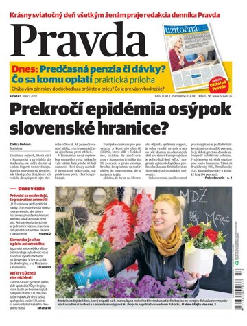 Obálka e-magazínu Pravda 8.3.2017
