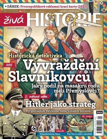 Obálka e-magazínu Živá historie 1-2/2018