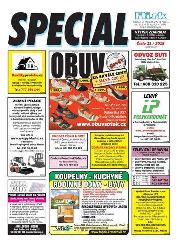 Obálka e-magazínu Special 11/2018