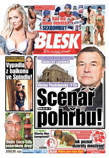 Obálka e-magazínu Blesk 15.5.2019