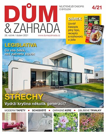 Obálka e-magazínu Dům a zahrada 4/2021