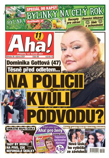 Obálka e-magazínu AHA! 28.4.2021