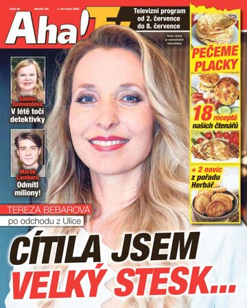 Obálka e-magazínu AHA! Tv - 1.7.2021