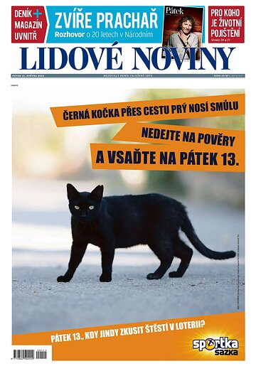 Obálka e-magazínu Lidové noviny 13.5.2022