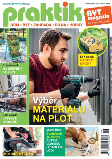 Obálka e-magazínu PRAKTIK & příloha Byt magazín 6/2022