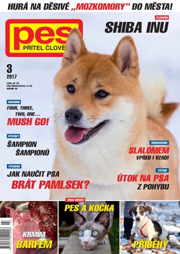 Obálka e-magazínu Pes přítel člověka 3/2017