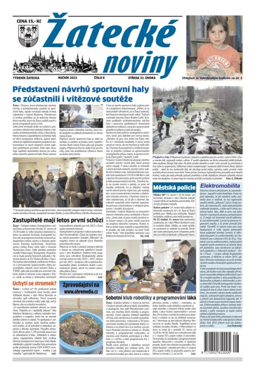 Obálka e-magazínu Žatecké noviny 8/23