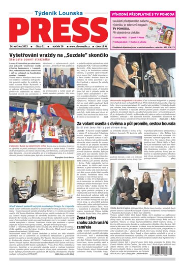 Obálka e-magazínu Lounský press 21/23