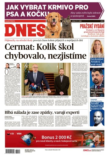 Obálka e-magazínu MF Dnes 15.5.2024