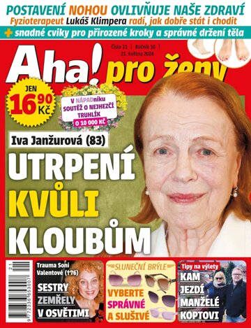 Obálka e-magazínu AHA! pro ženy 21/2024