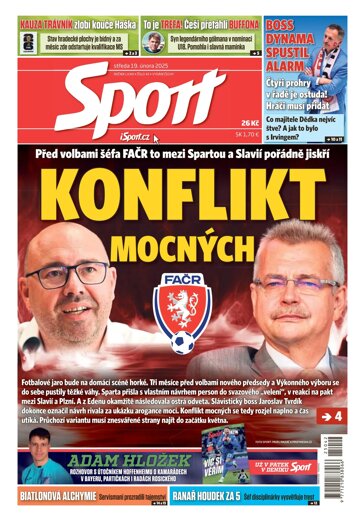 Obálka e-magazínu Sport 19.2.2025