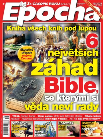 Obálka e-magazínu Epocha 16/2025