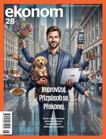 Obálka e-magazínu Ekonom 28 - 16.7.2026