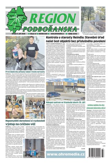 Obálka e-magazínu Region Podbořanska 37/2026