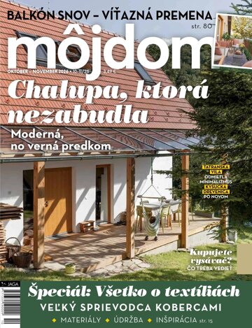 Obálka e-magazínu Môj dom 11.10.2026