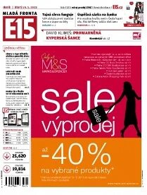 Obálka e-magazínu E15 19.3.2013