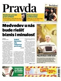 Obálka e-magazínu Pravda 6.4.2010
