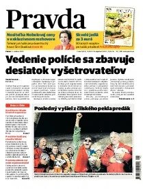 Obálka e-magazínu Pravda 15.10.2010