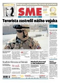 Obálka e-magazínu SME 10.7.2013