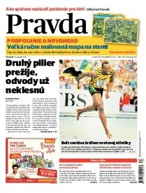 Obálka e-magazínu Pravda 19.8.2013