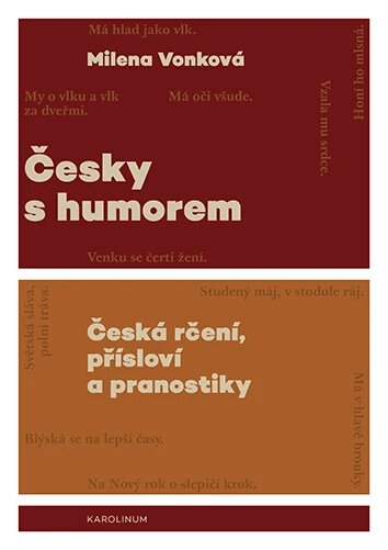 Obálka knihy Česky s humorem
