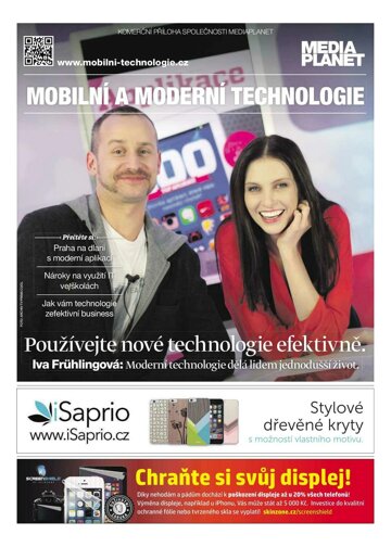 Obálka e-magazínu Mimořádné přílohy LN Čechy extra MEDIAPLANET - 27.12.2014