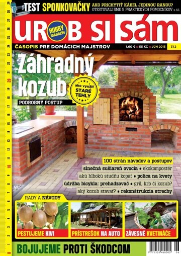 Obálka e-magazínu Urob si sám 6/2015