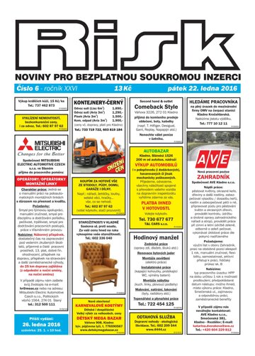 Obálka e-magazínu Risk 6/2016