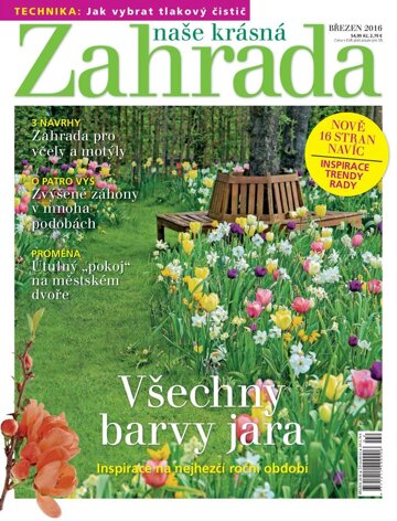 Obálka e-magazínu Naše krásná zahrada 3/2016