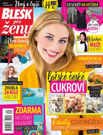 Obálka e-magazínu Blesk pro ženy 4.12.2017