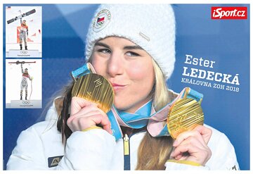 Obálka e-magazínu Příloha Sport 27.2.2018