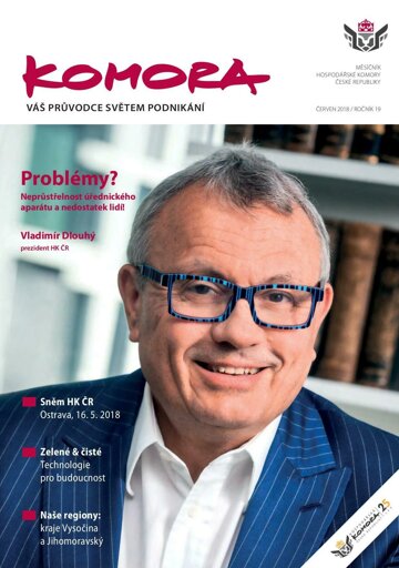 Obálka e-magazínu Komora.cz 6/2018