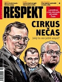 Obálka e-magazínu Respekt 16/2012